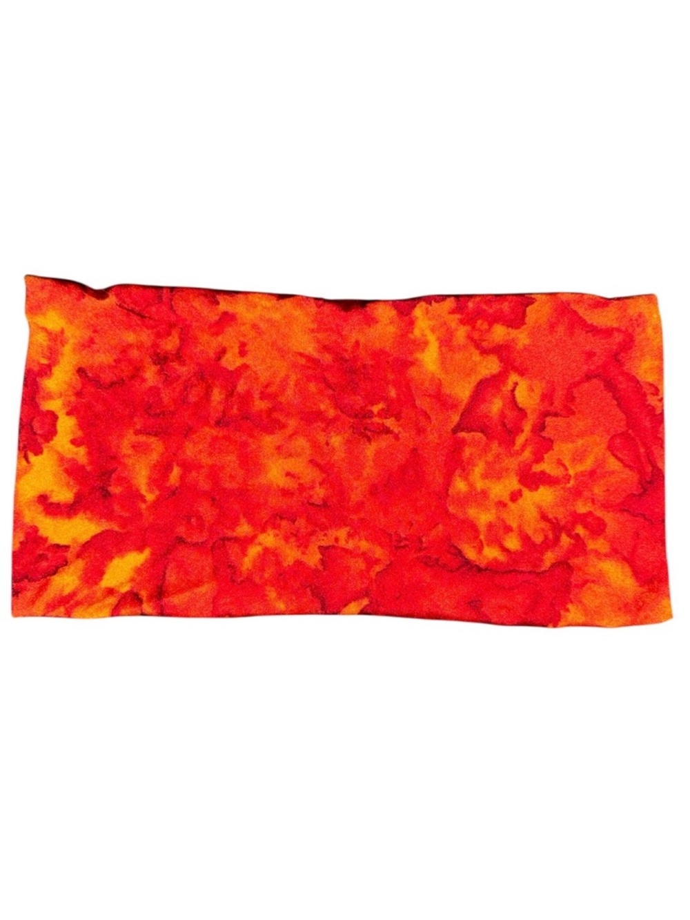 Vibrant Red-Orange Marble Book Cover